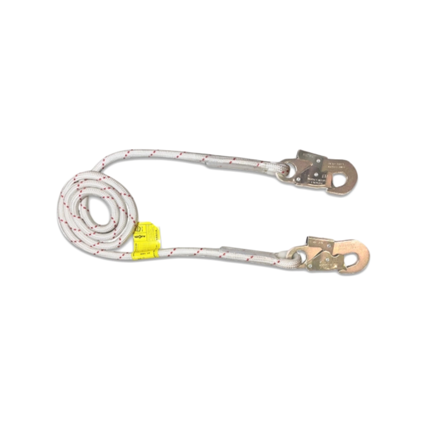 Cabo de Vida mosquetón perlón trenzado