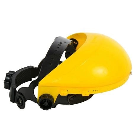 Casquete porta visor amarillo