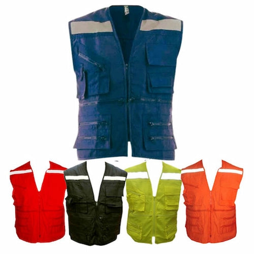 Chaleco geólogo poplin