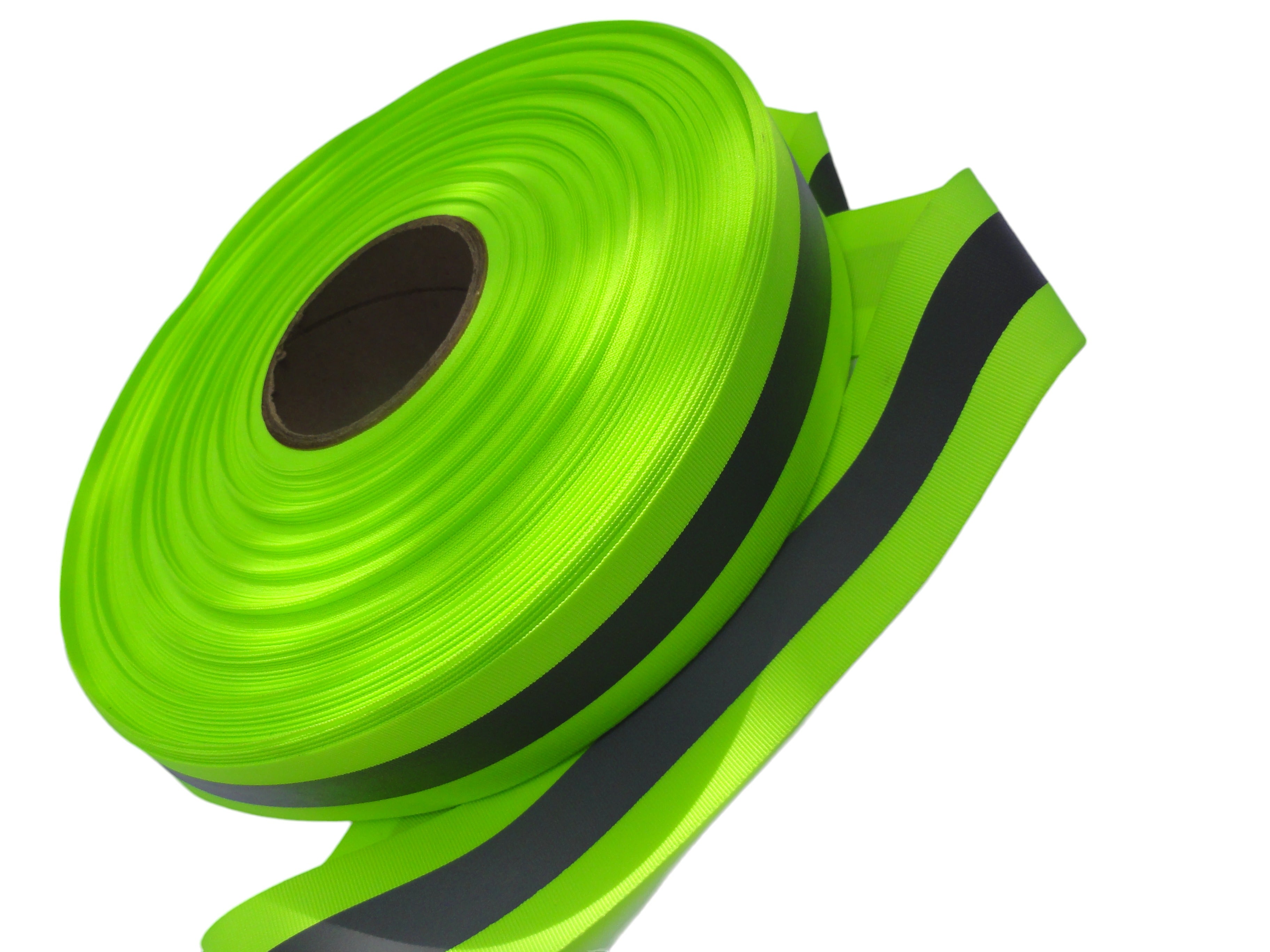 Cinta reflectante día y noche 2" x 100 metros