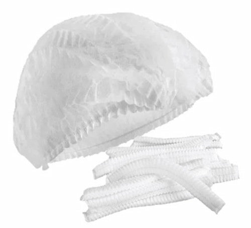 Gorro Clip blanco bolsa de 100 Unidades