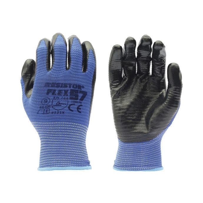 Guante nitrilo rugoso