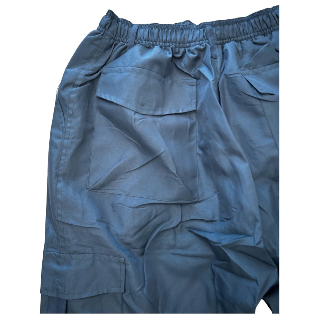 Pantalón cargo poplin con forro