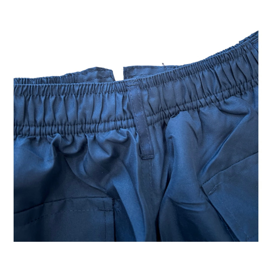 Pantalón cargo poplin con forro