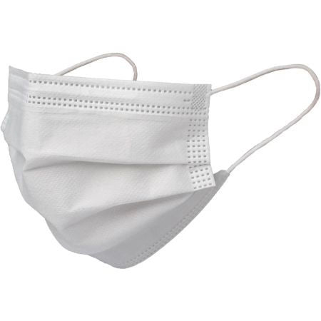 Mascarilla 3 pliegues con elástico 50 unidades