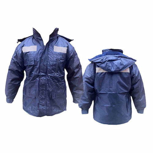 Parka térmica azul marino