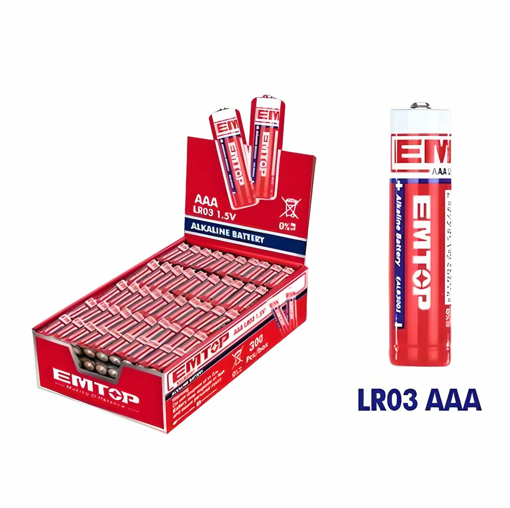 PIlas alcalinas AAA pack 4 und.