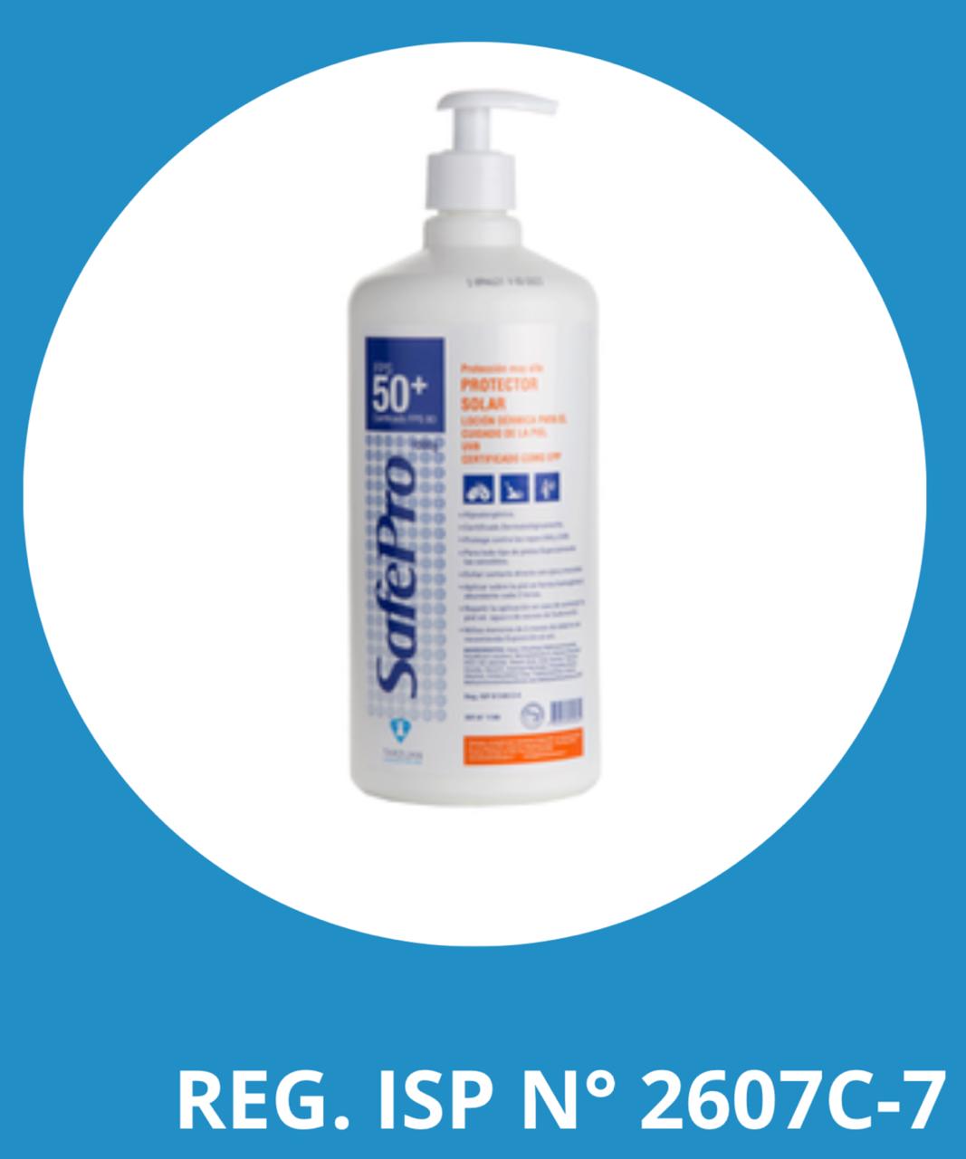 Bloqueador Solar FPS50+ 1 litro SAFEPRO