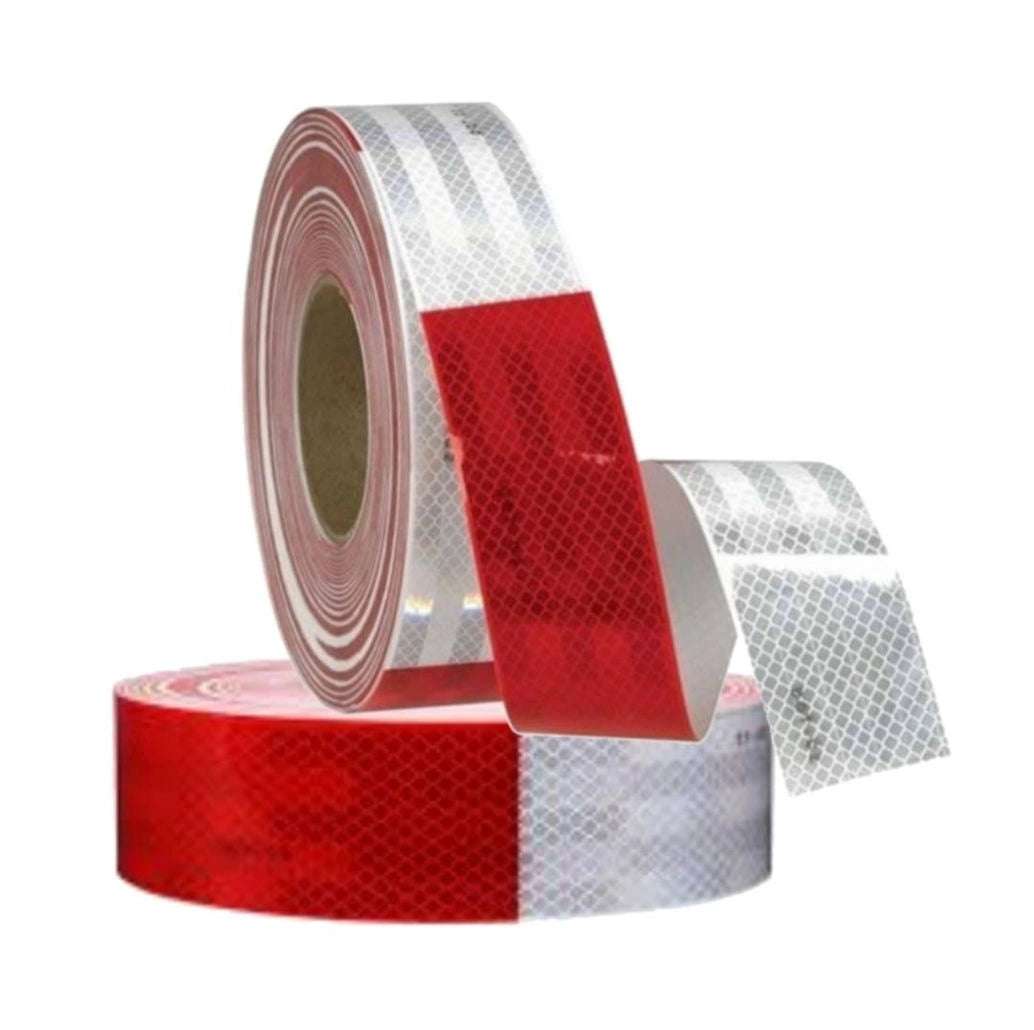 Cinta reflectiva DOT-C2 Blanco/Rojo de 5m