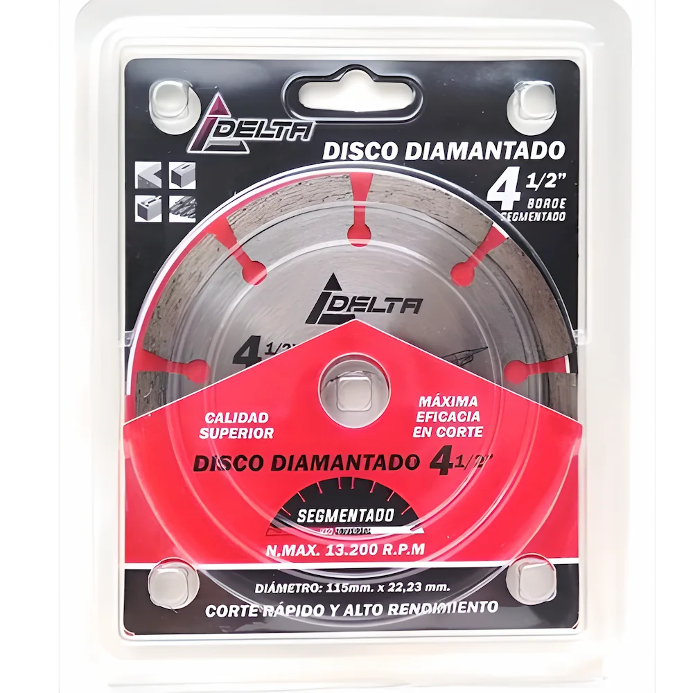 Disco diamantado 4-1/2" segmentado